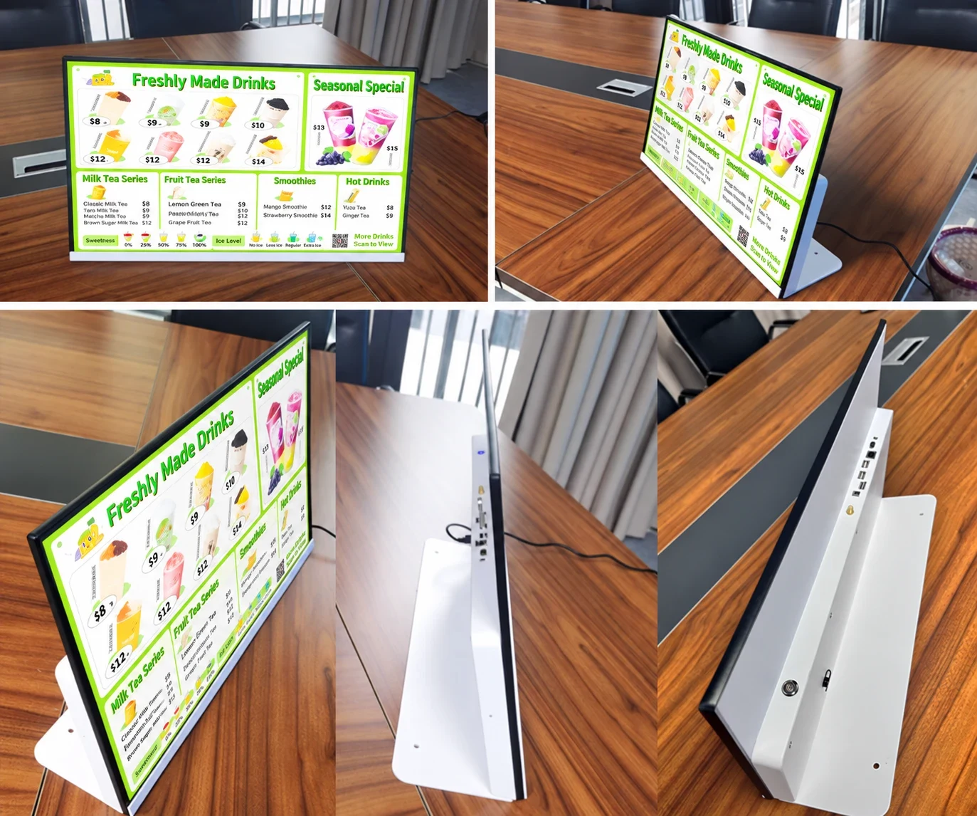 27-inch desktop display: localized product illustration based on the supplied product image — Front